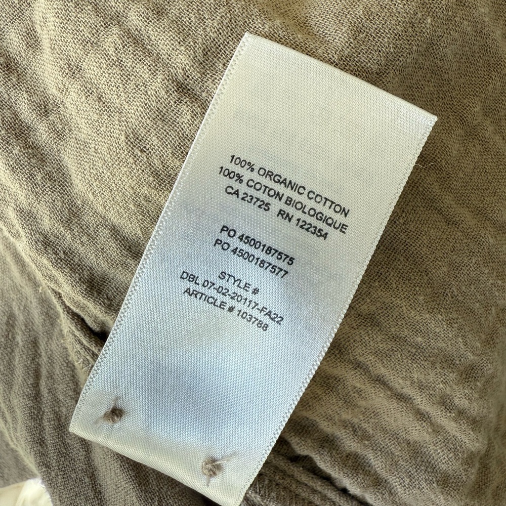 Wilfred Free Sail Shirt | Size S | Taupe Beige | Aritzia - Picture 6 of 8